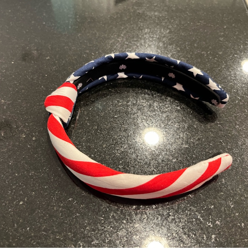 Lele Sadoughi American flag little girl’s headband